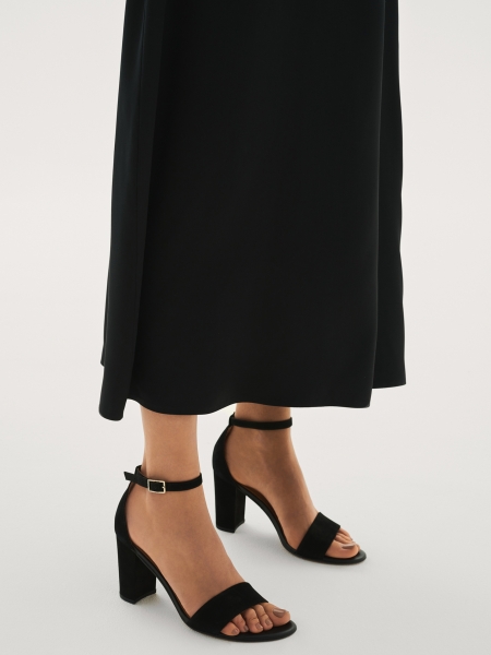 Dámské černé sandály RONSE