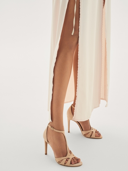 Dámské béžové sandály MEGAN