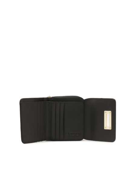 Malá kožená peněženka s kovovou sponou AMALA