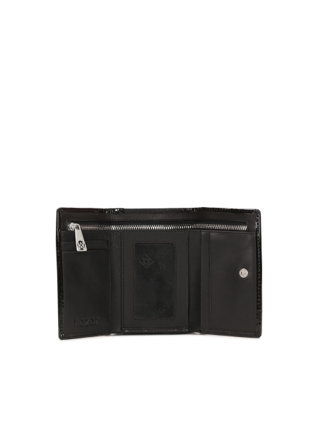 Peněženka z lesklé kůže ASA