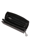 Dámská kožená peněženka s reliéfem a zapínáním na zip  ROLETTE