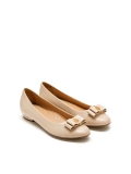 Dámské béžové baleríny NANCY