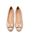 Dámské béžové baleríny NANCY