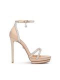 Večerní sandály se zdobenými pásky KLARISSA