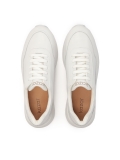 Kožené bílé tenisky na pohodlné podrážce  ZINNA