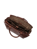 Elegantní pánská kožená taška v obchodním stylu CYPRIANUS