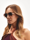 Elegantní sluneční brýle se zlatým rámem PARISH