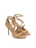 Elegantní sandály na podpatku s překříženými pásky a monogramem KAZAR MEGAN