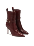 Bordó boty se špičatou špičkou ENRICA