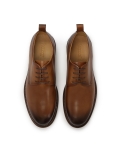 Stínovaná hnědá pánská obuv LUDOMIC