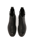 Kožené boty Chelsea se zdobenou elastickou vložkou IDDROSS
