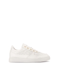 Perforované bílé kožené tenisky ELLA