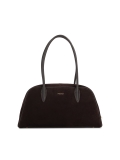 Hnědá semišová kabelka KYLE
