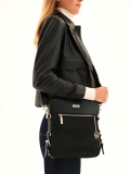 Dámská černá messenger taška LORA