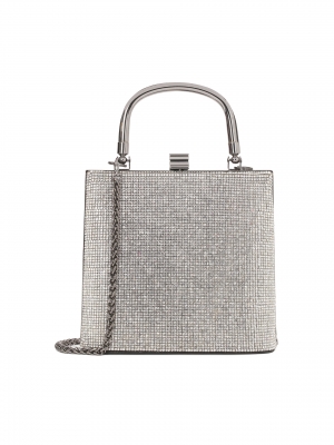 Malá elegantní taška zdobená kubickými zirkony