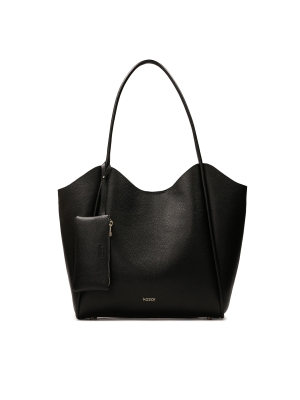 Velká kožená taška přes rameno