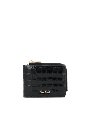 Kožená peněženka s reliéfem