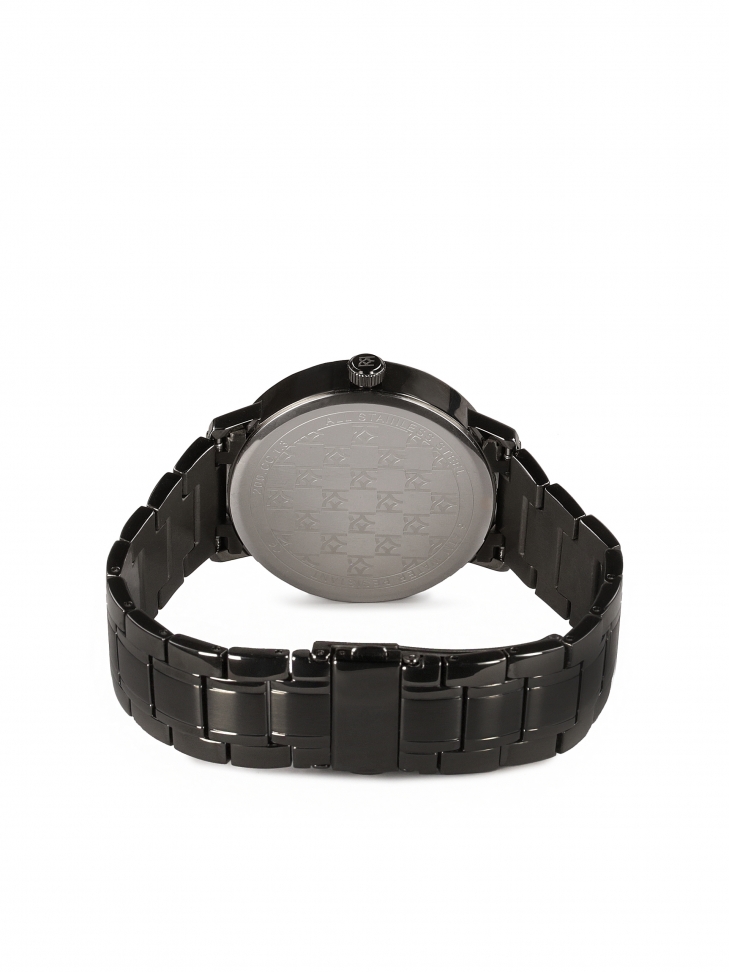 Hodinky v grafitovém minimalistickém stylu CHIC CHARM