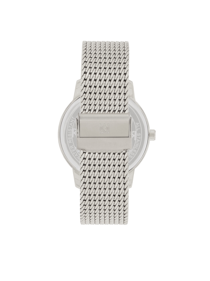 Minimalistické hodinky ve stříbrné barvě ELEGANCE ESSENCE