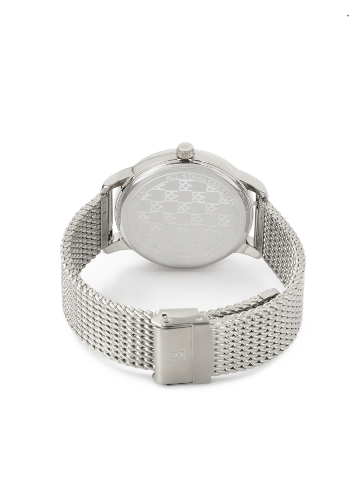 Minimalistické hodinky ve stříbrné barvě ELEGANCE ESSENCE