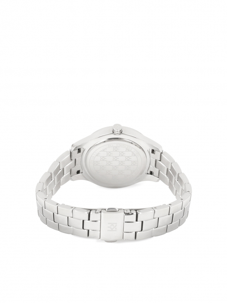 Stříbrné hodinky zdobené krystaly LADY GRACE