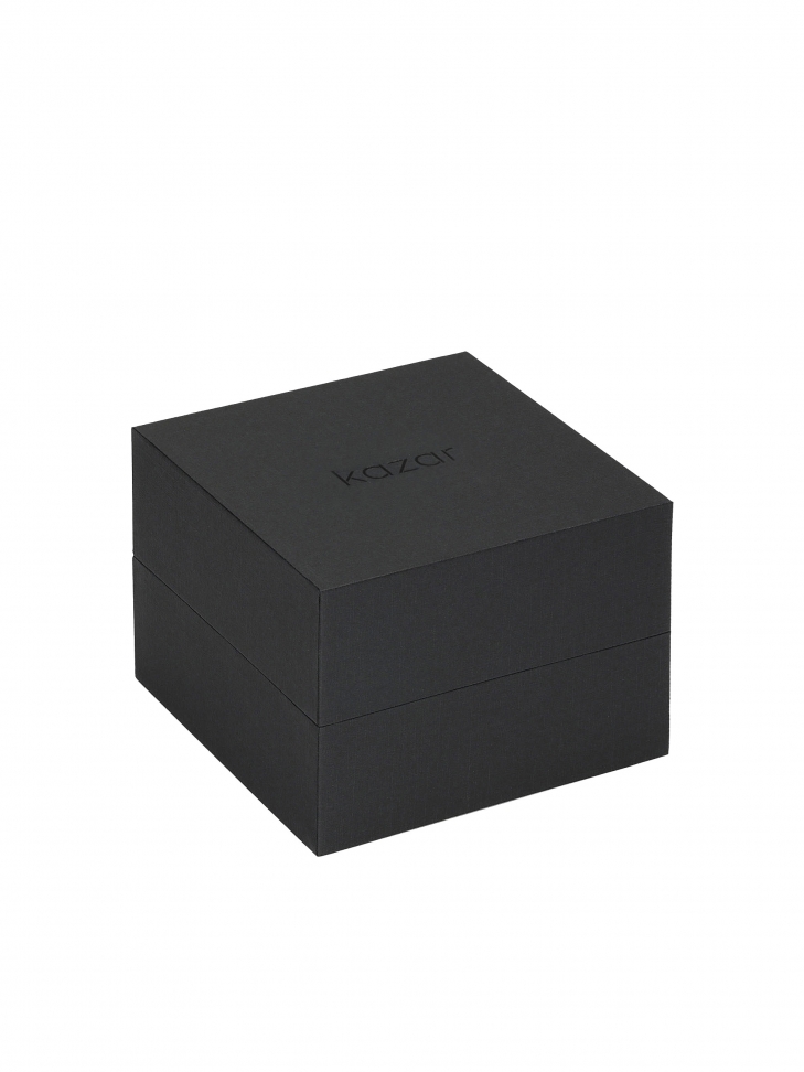 Hodinky s úzkým náramkem a vroubkovaným rámečkem LUXE TOUCH