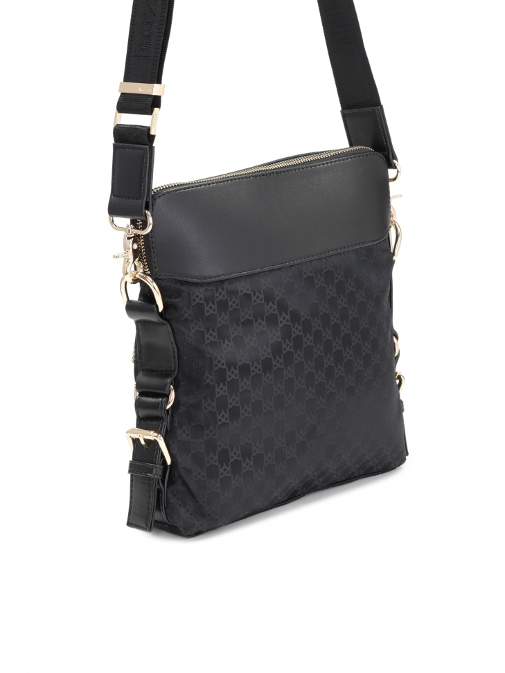 Dámská černá messenger taška LORA