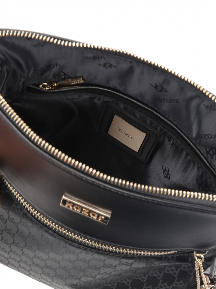 Dámská černá messenger taška LORA