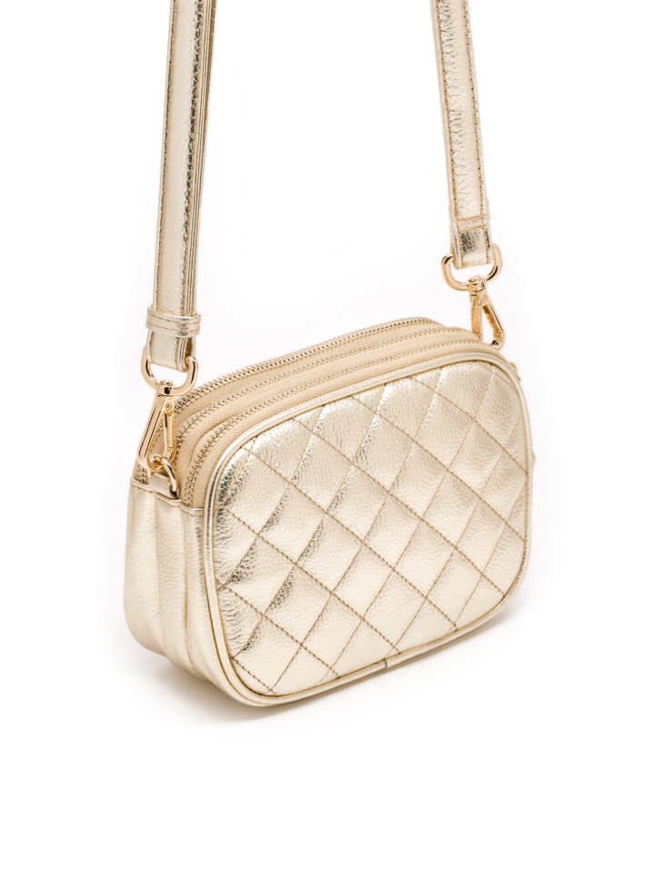 Dámská zlatá taška SONIA