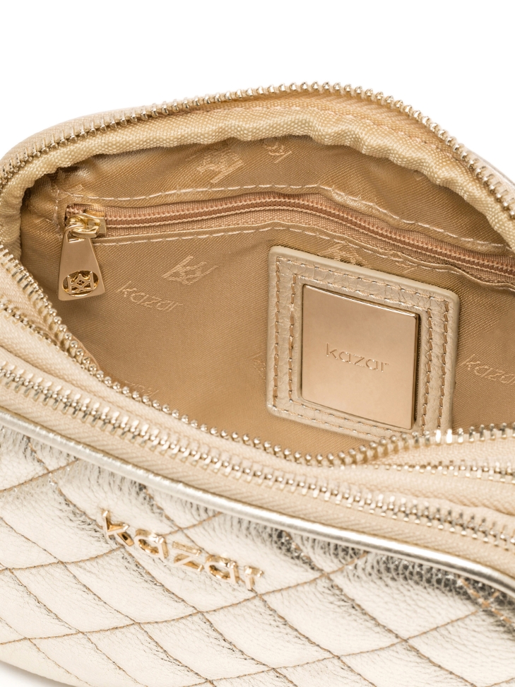 Dámská zlatá taška SONIA