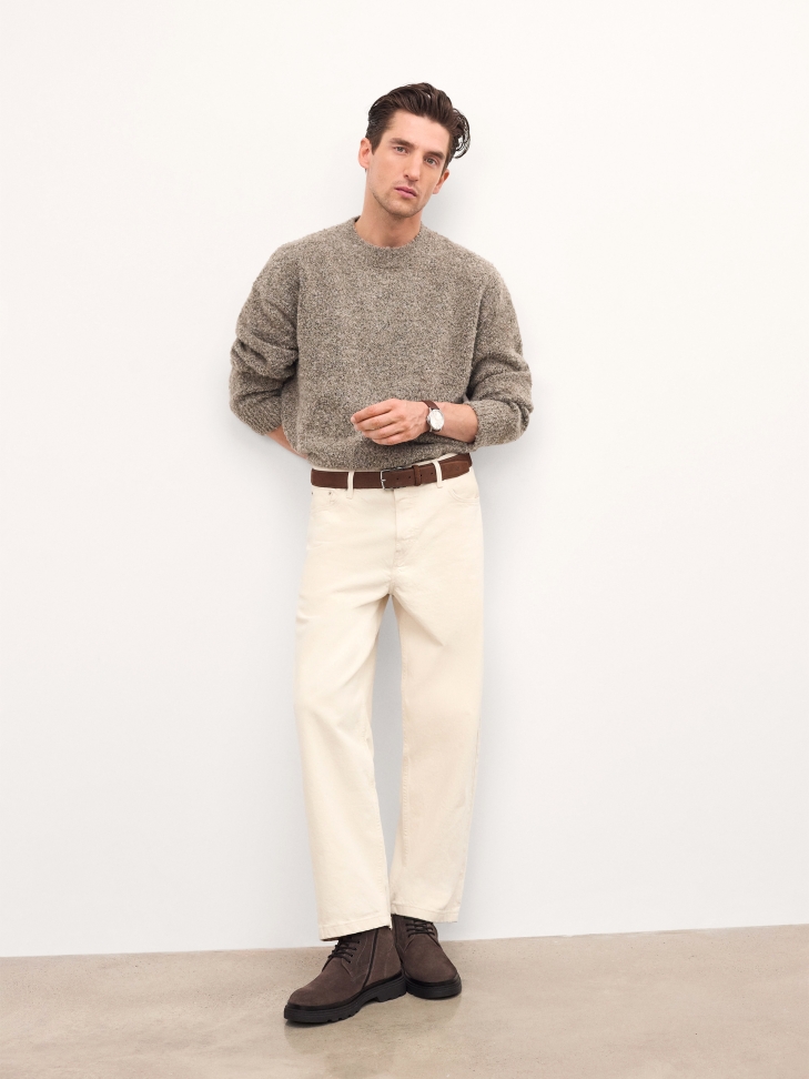 Minimalistické hodinky s hnědým řemínkem HERITAGE ELEGANCE