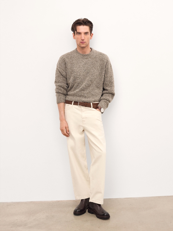 Minimalistické hodinky s hnědým řemínkem HERITAGE ELEGANCE