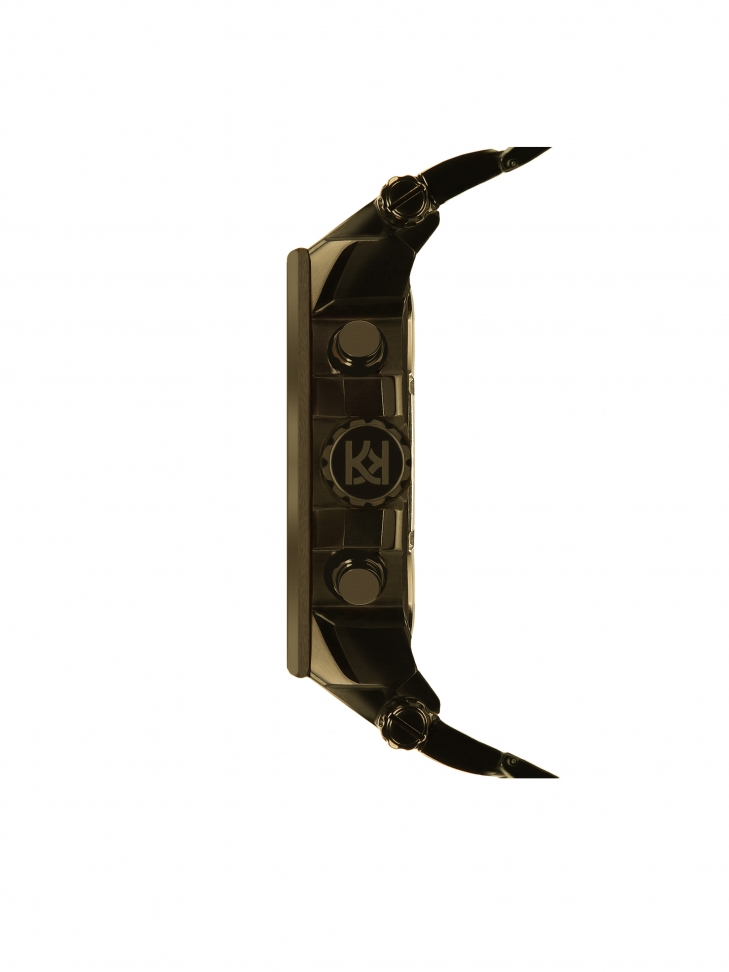 Pánské masivní hodinky v khaki barvě URBAN STEEL