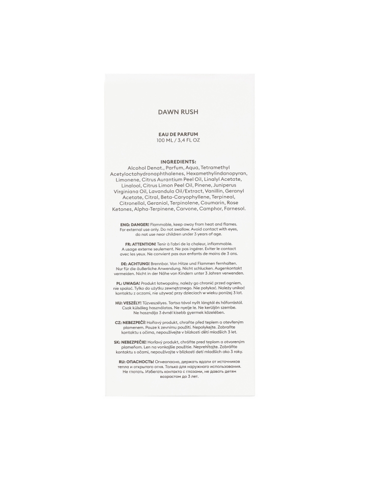 Pánská parfémovaná voda 100 ml DAWN RUSH