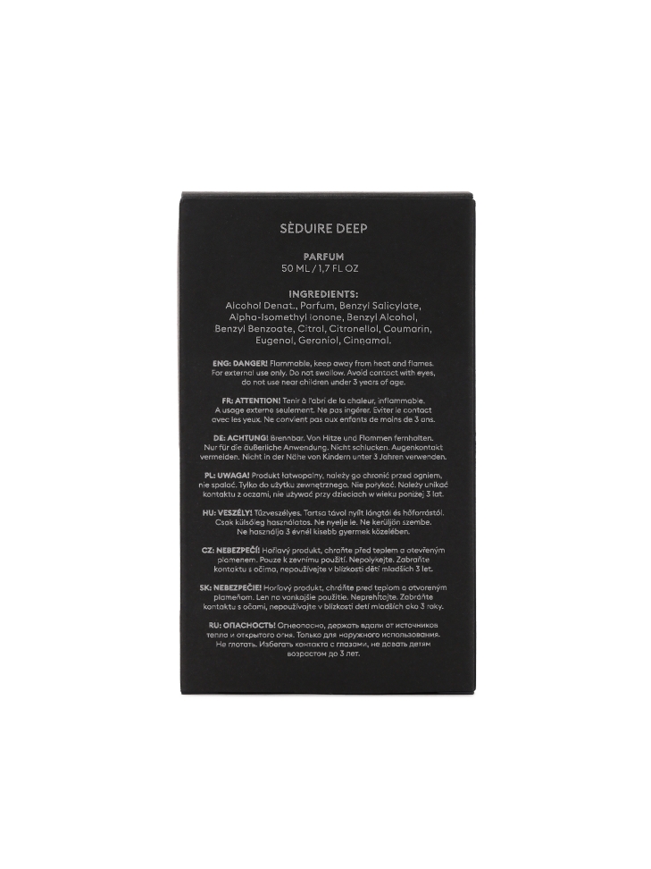 Pánský parfém 50 ml SEDUIRE DEEP PERFUM