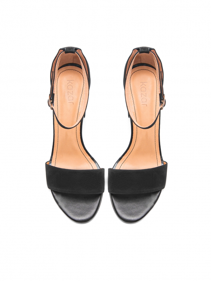 Dámské černé sandály RONSE