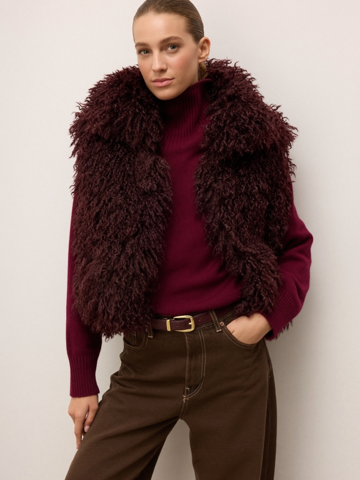 Oboustranný dámský kožený pásek se zlatými detaily MILL