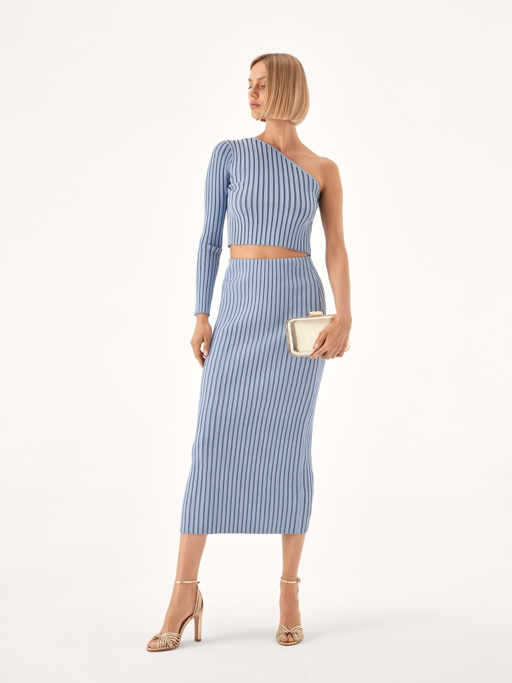 Zlaté sandály s tkanými pásky FREESIA