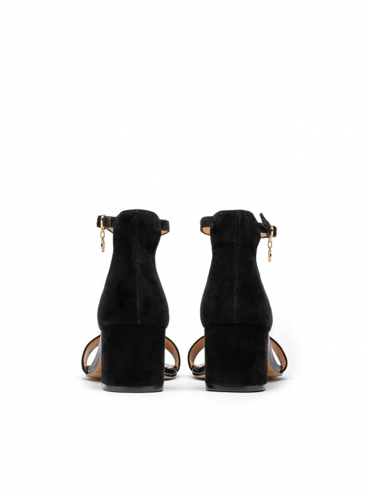 Dámské černé sandály TANZANY