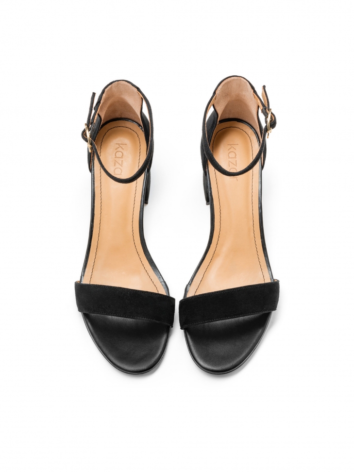 Dámské černé sandály TANZANY