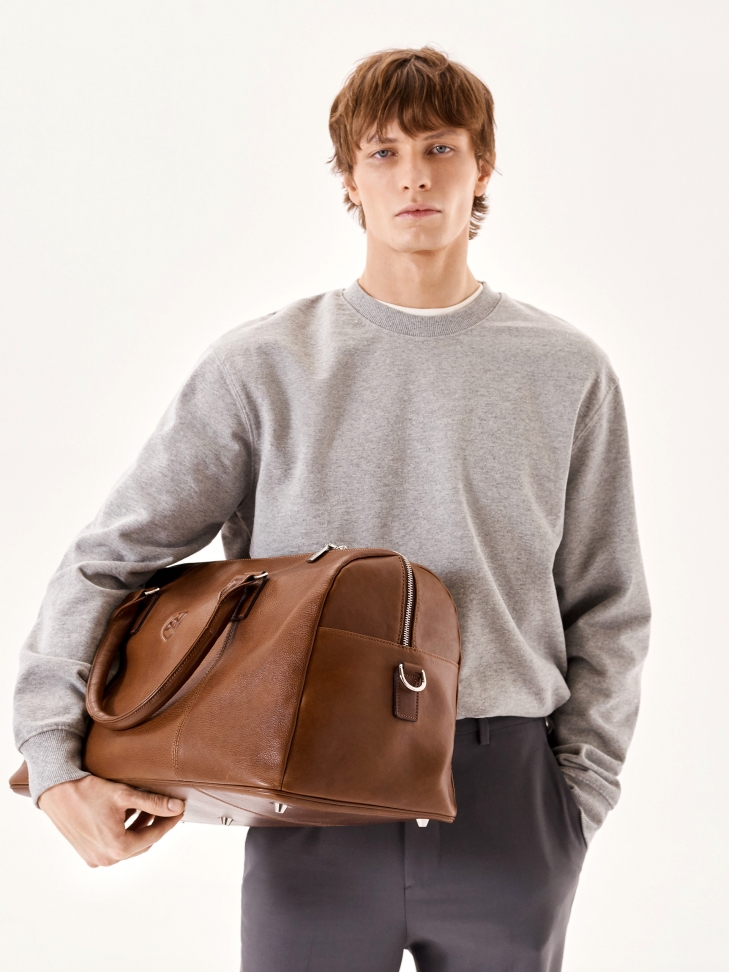 Hnědá cestovní taška COLYER