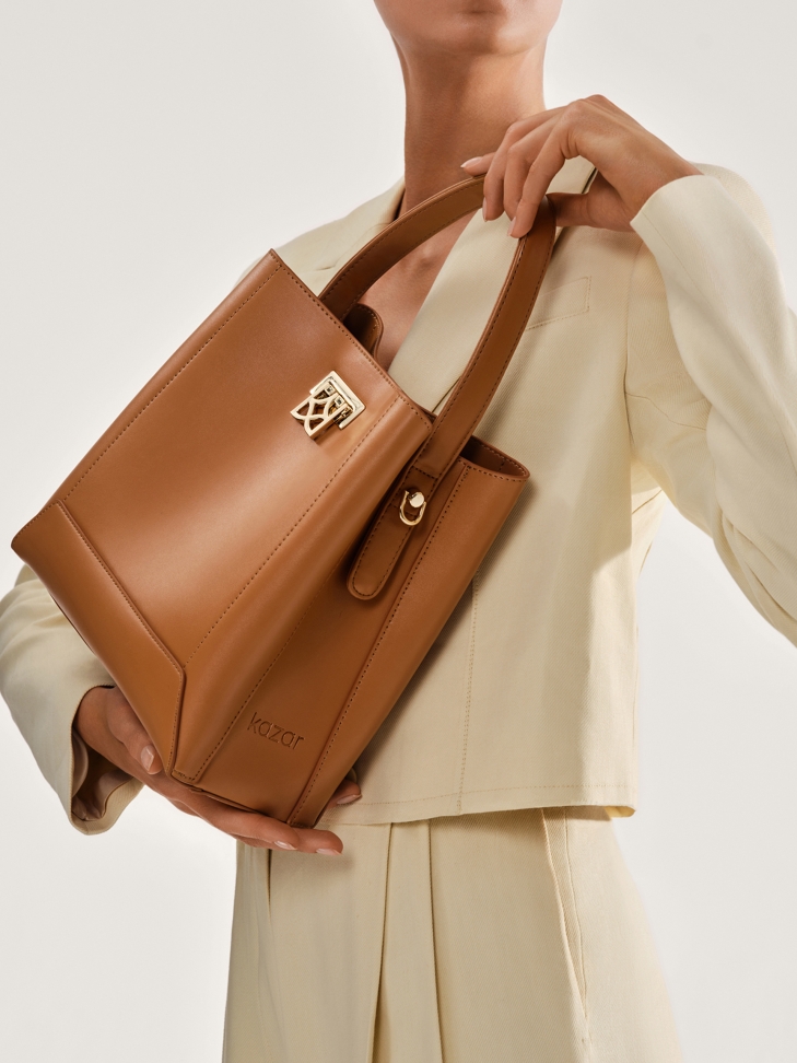 Dámská hnědá taška LAURIE