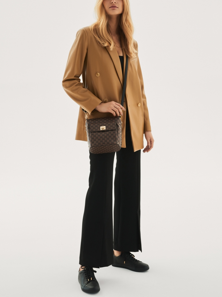 Dámské černé tenisky BORNEO