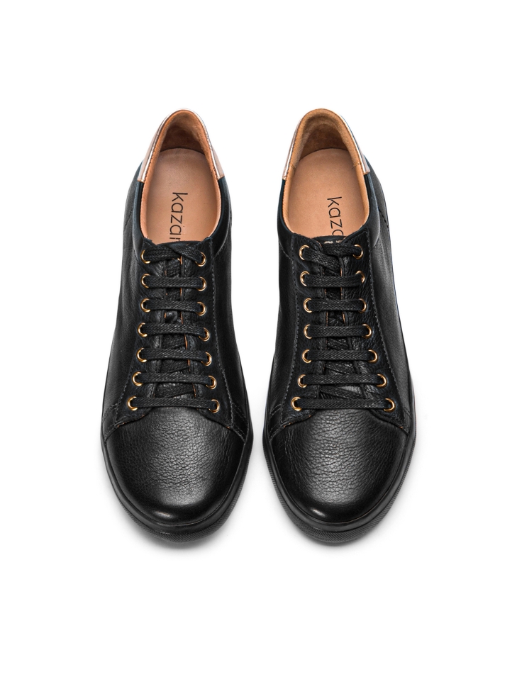 Dámské černé tenisky BORNEO