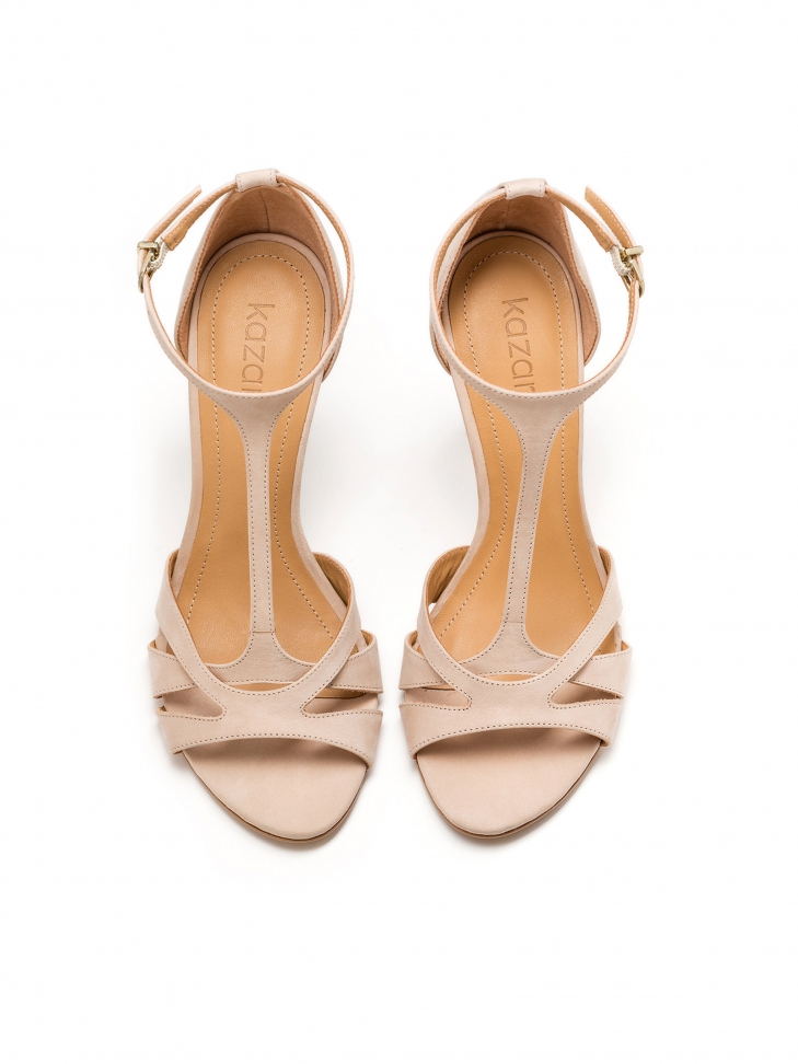 Dámské béžové sandály MEGAN