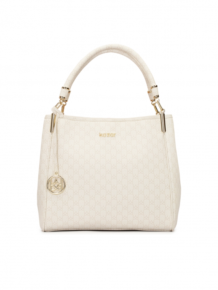 Velká městská taška přes rameno s kroužkem na klíče  JENNY