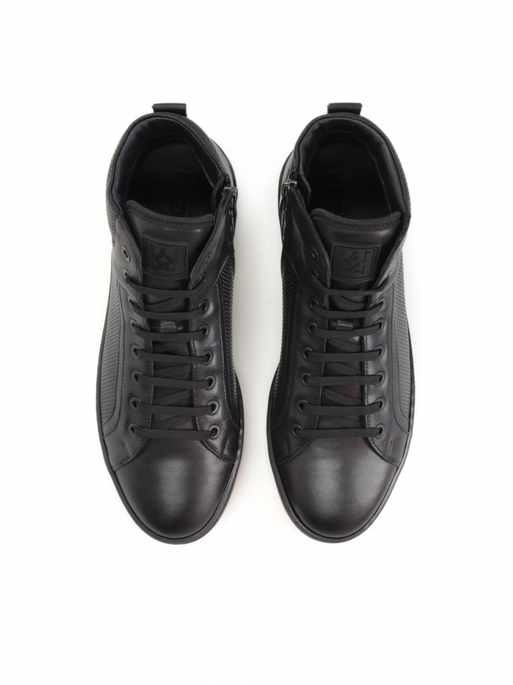 Pánské černé tenisky LEONID