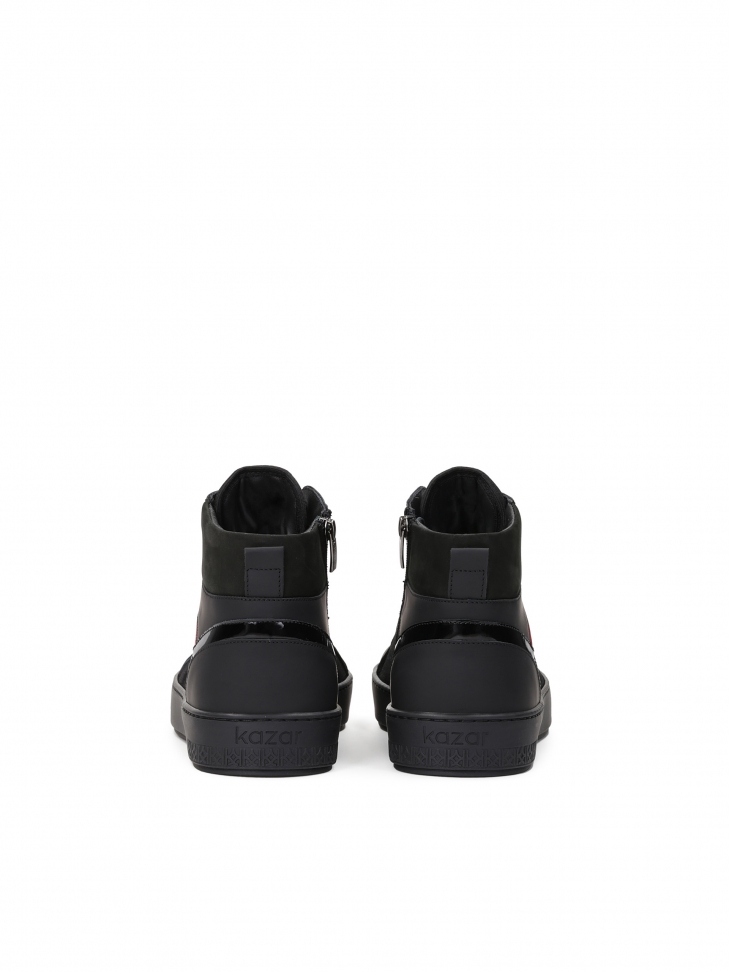 Pánské černé tenisky LEONID