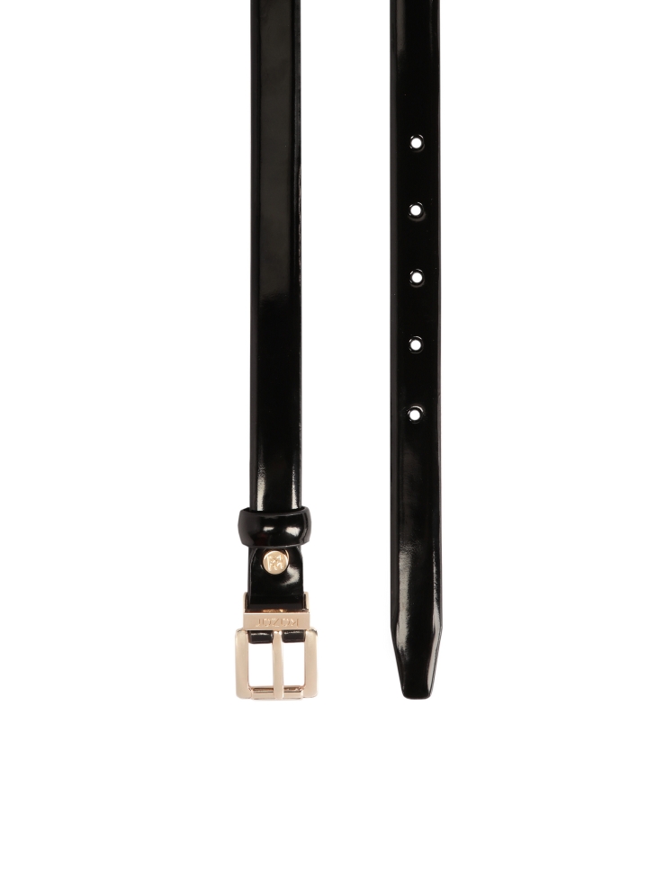 Patentovaný pásek se zlatou sponou JUANA