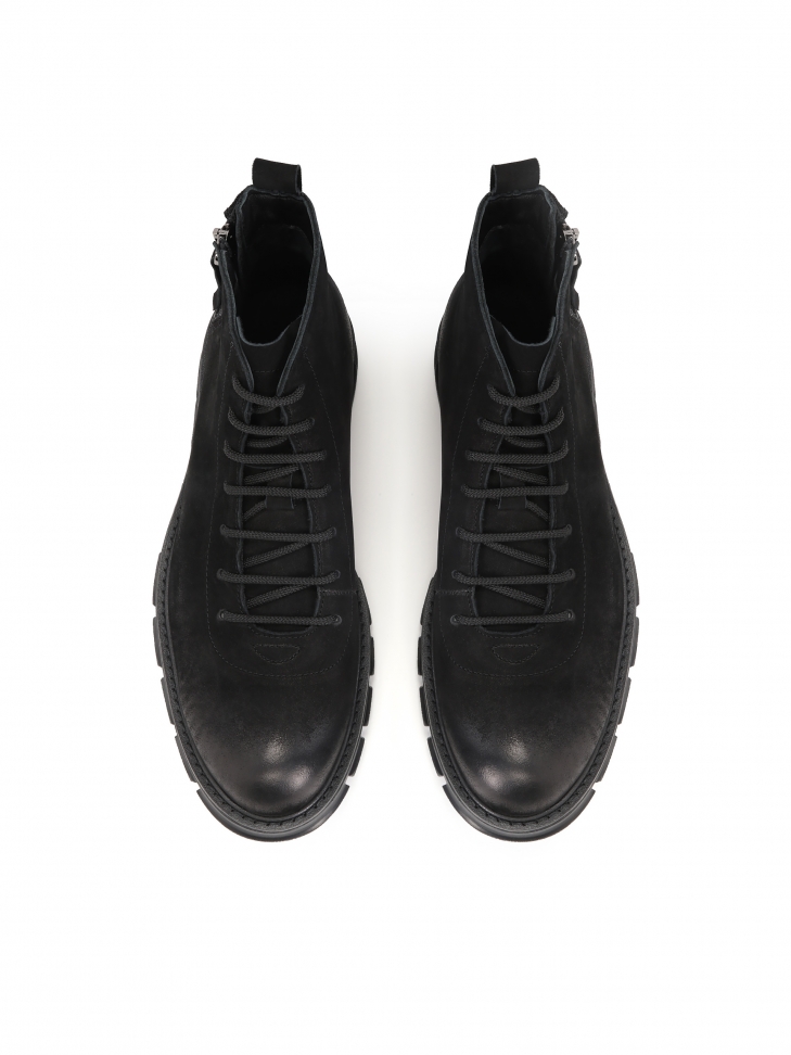 Pánské černé boty BERGEN